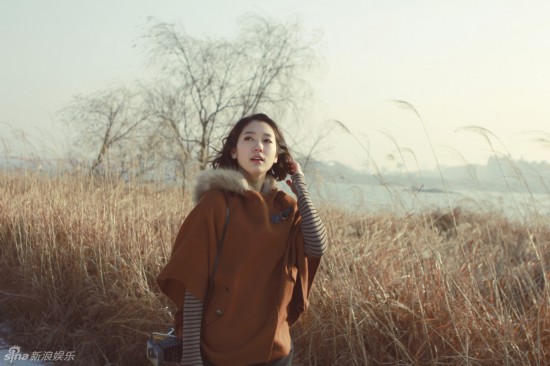 韩星朴信惠拍音乐广告 清纯模样美丽动人