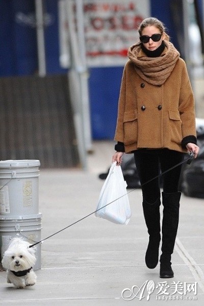 冬装显瘦关键塑V脸 厚围巾是必备利器- Micro 