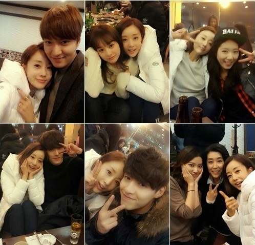 金宇彬朴信惠前京出席<em>电视</em>剧颁奖礼 继承者们