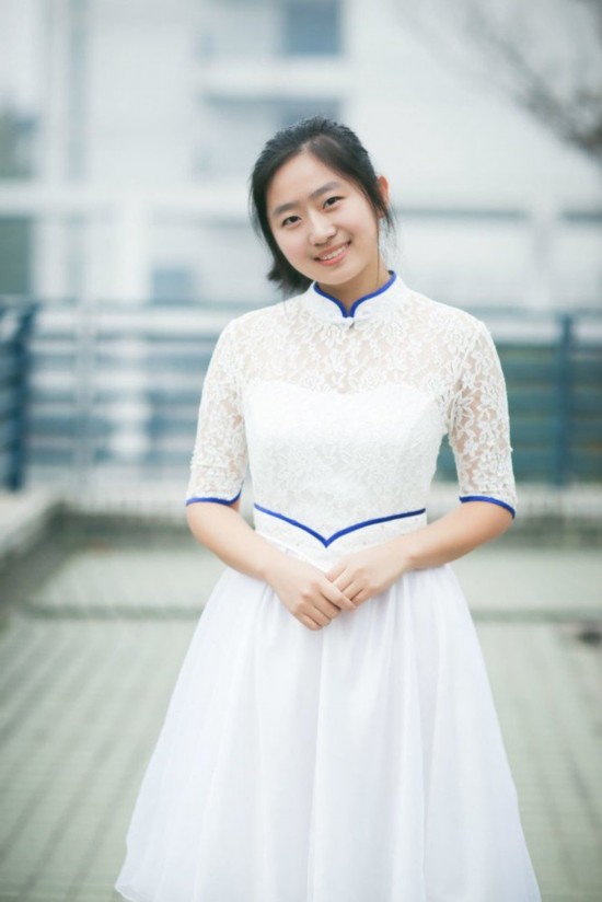 浙江大学礼仪队美女走红 笑容灿烂白裙飘飘似仙女【10】