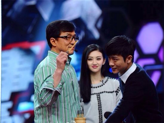 林申《快乐大本营》献艺太极 假装淡定笑翻全