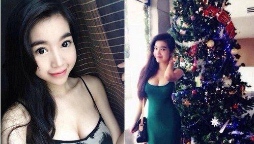 越南版瑶瑶宅男女神挺G奶激凸 风骚献吻庆圣诞