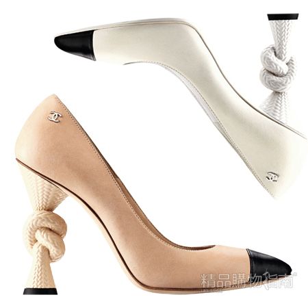 名媛的新仙履:小香早春打结高跟鞋