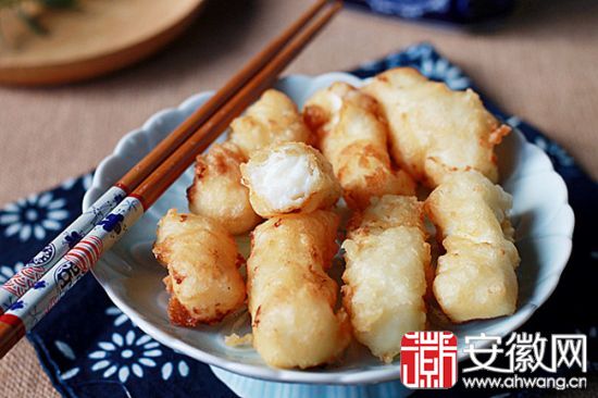 脆皮炸鲜奶 宴席上小朋友最喜欢的甜品