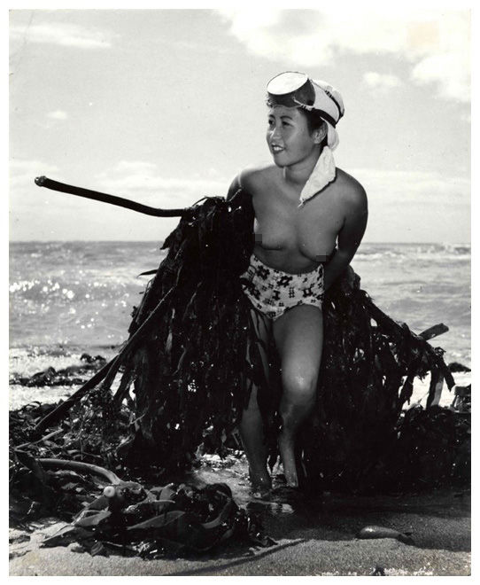20世纪上半叶日本海女工作照[高清]