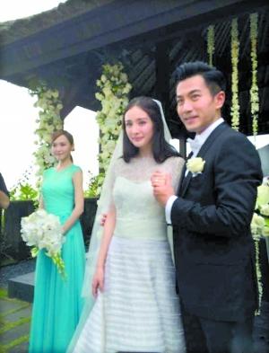 杨幂刘恺威大婚场面简约未见奢华首饰图