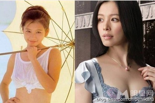 揭娱乐圈从平胸到波霸完成华丽变身的十大女星