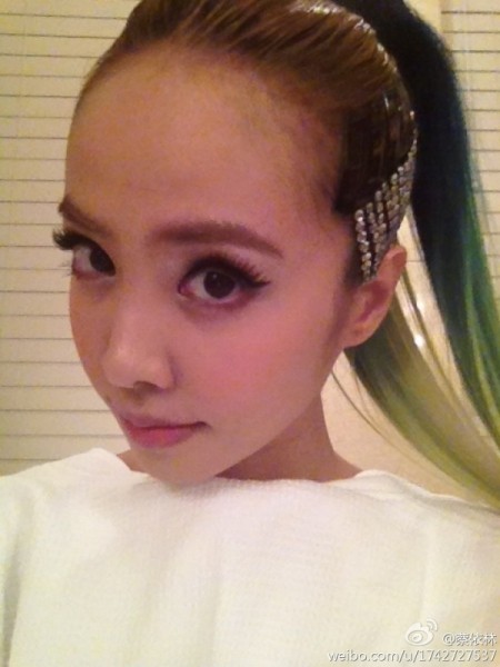 王菲赵薇杨幂Angelababy 美女明星晒自拍照比