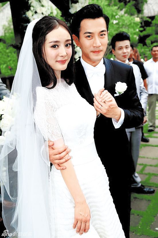 杨幂刚刚与刘恺威举行婚礼