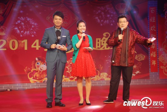 陕台农林卫视2014打工春晚在京录制+杨锦麟主