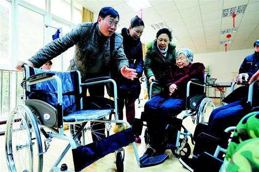 图文:宜昌市伍家岗区残联暖心工程暖民心--湖北