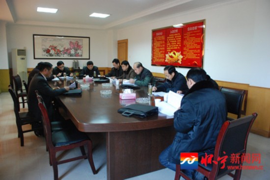 怀宁县政协十二届三次会议提案审查会议召开