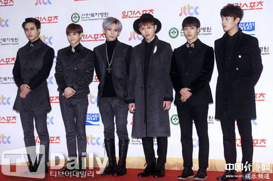 第28届金唱片颁奖礼举行 4minute、EXO等顶级