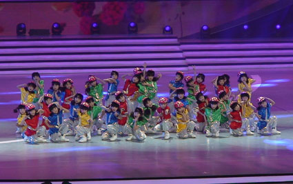 淮南少儿舞蹈添彩徽晚