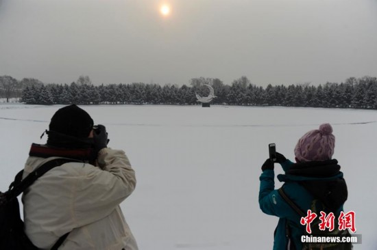 长春迎2014年首场雪 终结历史同期无雪纪录