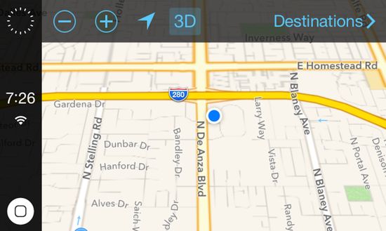 苹果车载iOS系统的界面截图曝光