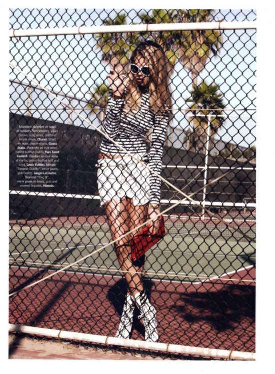 超模拍唯美网球写真 性感火辣PK高贵典雅(高清