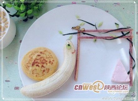 妈妈晒创意童趣早餐 网友调侃:娃以后媳妇不好