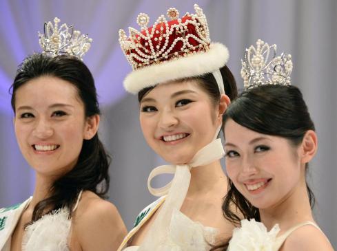 2014日本小姐冠军出炉 世界各国高校校花校草美