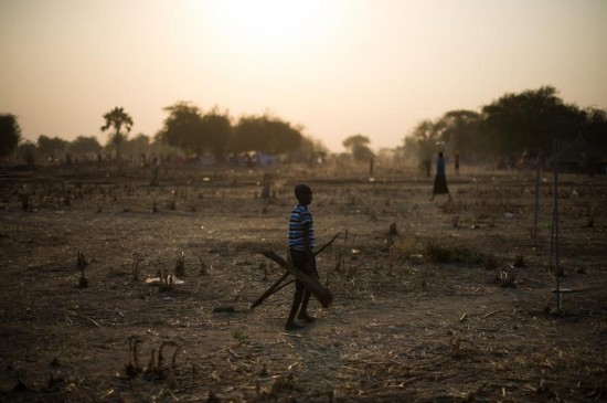 直击流离失所的南苏丹难民