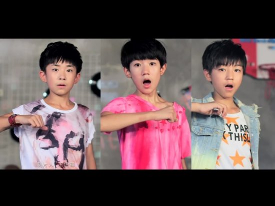 组图:内地萌少年版EXO男团TFboys 成员长相酷似小李敏镐- 中国日报网