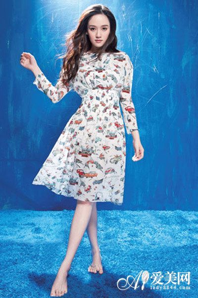 刘诗诗明道曾秘恋 女神衣Q颠覆前任陈乔恩【图