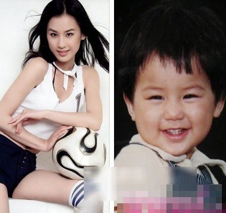 苍井空微博晒童年泳装照 女星杨幂范冰冰童年