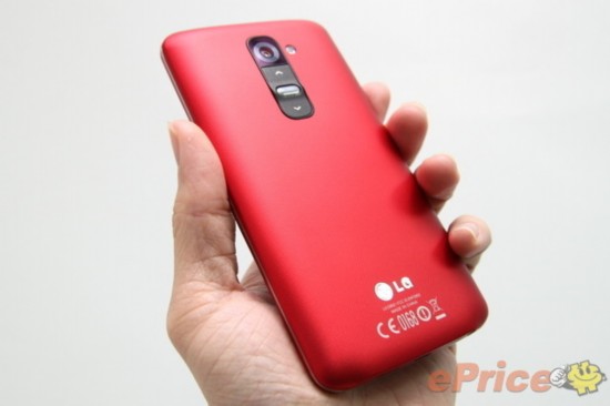 5.2英寸艳丽旗舰美机 LG G2红色版图集