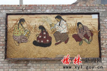 赤牛坬五谷画--民间艺术的一朵奇葩