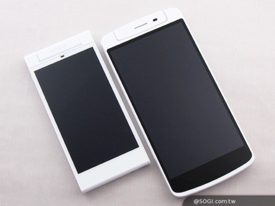 旋转镜头 OPPO N1对比金立E7 Mini图集