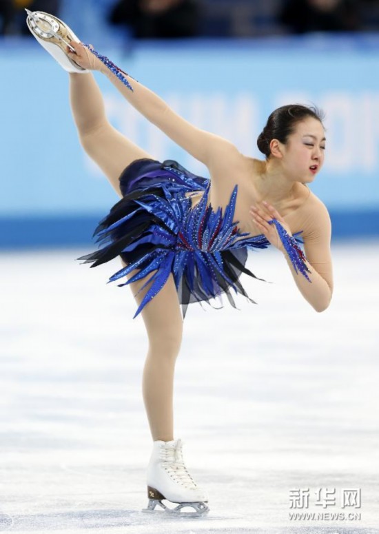 （冬奥会）（4）花样滑冰——浅田真央获得女子单人滑第六名