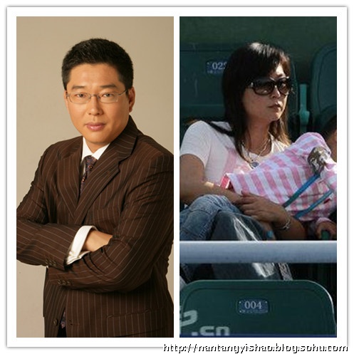 朱军妻子儿子近照曝光 男主播娇妻盘点(图)