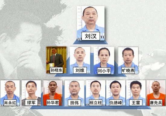 刘汉,刘维等36人涉嫌组织,领导,参加黑社会性质组织,故意杀人等案件