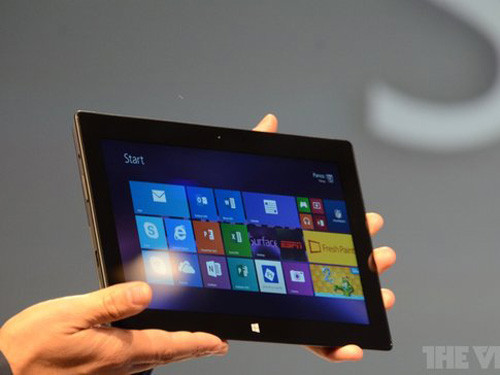 性能提升外型依旧 微软发布Surface 2
