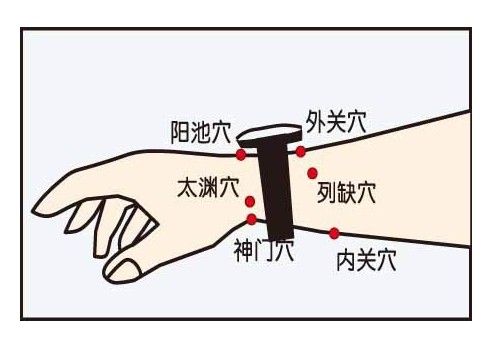 可以选用上述穴位进行刮痧