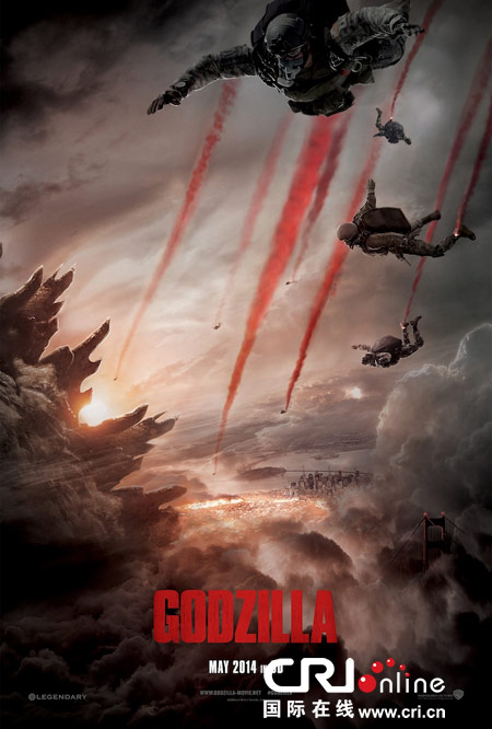 《哥斯拉》曝 兽王降临 版预告 哥斯拉重生毁天