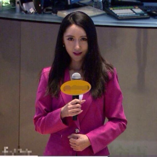 最美女记者神似佟丽娅泷泽萝拉走红