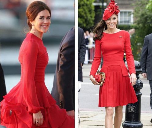丹麦王妃撞脸凯特王妃相似度惊人 网友:好一对