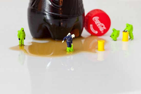 英艺术家打造超现实迷你世界照片走红网络(图