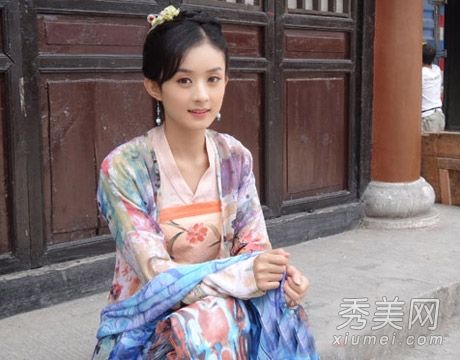 《错点鸳鸯》赵丽颖短发编发清丽可爱女童古装设计图片图片