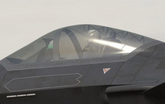 超精美2011号歼-20四代机CG图 全机细节丝毫