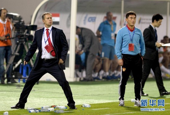 中国男足1:3不敌伊拉克 输球躺进亚洲杯