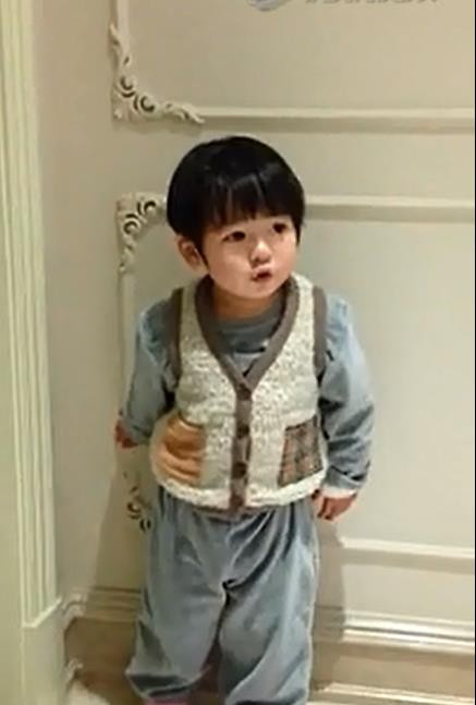 张庭微博发教育儿子视频搞笑互动 感叹当妈不