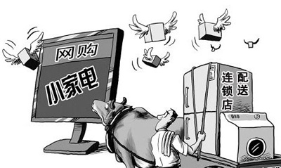 网购发展势头迅猛 小家电业借力电商突围