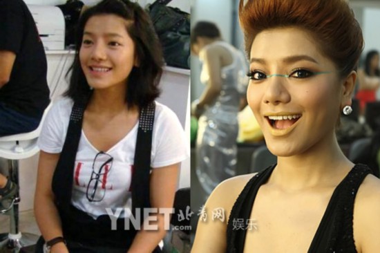 选秀女星容貌变迁:何洁隆鼻李媛希变蛇精