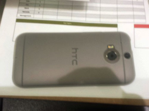 HTC All New One真机谍照(图片来自网络)