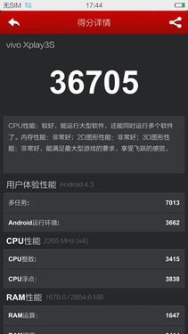 13޲ vivo Xplay3S 