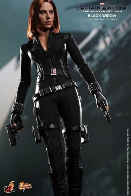 《美国队长2》推黑寡妇超精致人偶