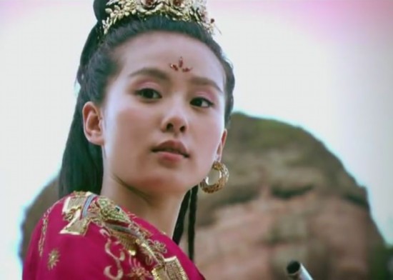 李冰冰赵雅芝刘诗诗李湘 女星古装剧花钿造型谁最美(图)