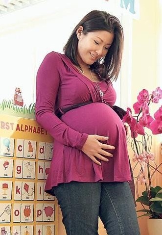 梁静茹大肚自拍照曝光 女星大肚照来比美(图)【18】